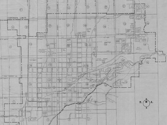 Useful maps for finding information about Cache Valley